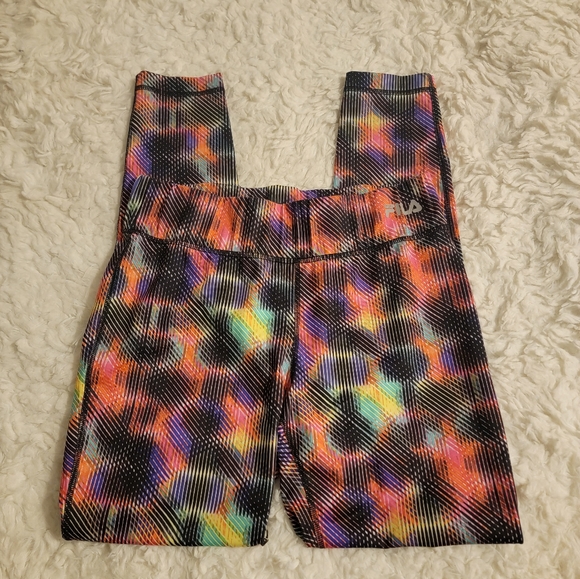 ✨️2/$20 FILA Multicolor Sport Performance Legging Large - Picture 2 of 4